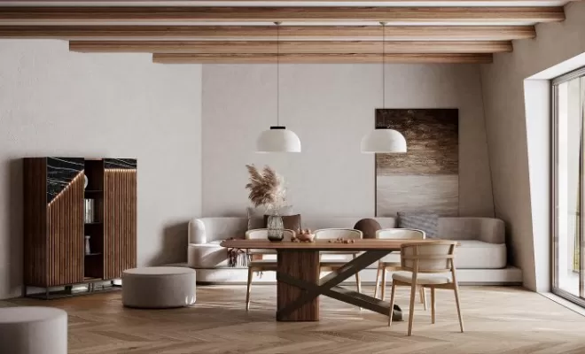 Mise en place d'un nouveau séjour salle à manger à Vierzon, Vierzon, Cuisines et Meubles Patrigeon